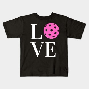 Love Pickleball Kids T-Shirt